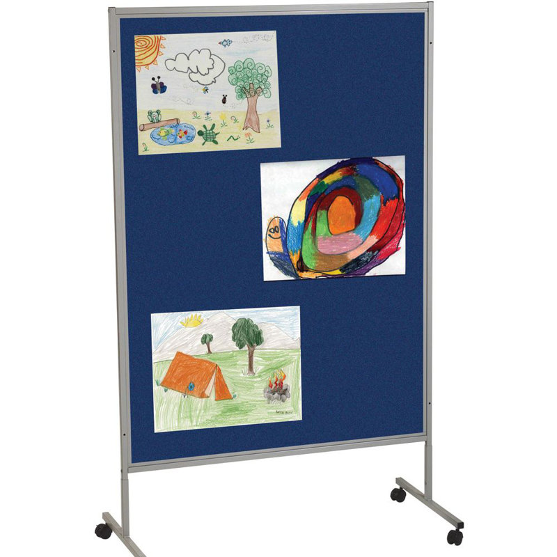 BestRite Portable Art FreeStanding Bulletin Board, 78" x 50" Wayfair